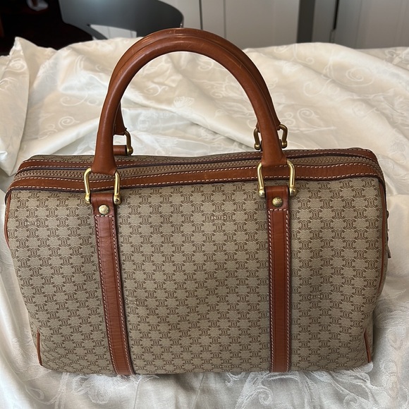 Vintage Celine macadam Boston bag - Picture 3 of 15